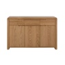 Julian Bowen Curve Oak Sideboard CUR307