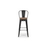 Julian Bowen Grafton Metal Bar Stool GRA301