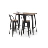 Julian Bowen Grafton Metal Bar Stool GRA301