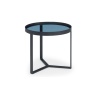 Julian Bowen Loft Lamp Table - Smoked Glass LOF102