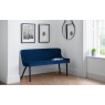 Julian Bowen Luxe High Back Bench - Blue LUX302