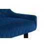 Julian Bowen Luxe High Back Bench - Blue LUX302