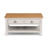 Julian Bowen Richmond Coffee Table With 2 Drawers - Grey/Pale Oak RIC203