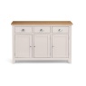 Julian Bowen Richmond Sideboard - Elephant Grey/Pale Oak RIC208