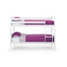 Julian Bowen Bella Bunk Bed - White BEL301