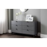 Julian Bowen Chloe 6 Drawer Wide Chest CHL004