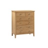 Julian Bowen Cotswold 4+2 Drawer Chest COT102