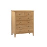 Julian Bowen Cotswold 4+2 Drawer Chest COT102