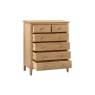 Julian Bowen Cotswold 4+2 Drawer Chest COT102