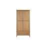 Julian Bowen Cotswold 2 Door 1 Drawer Wardrobe COT104