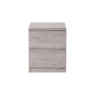 Julian Bowen Jupiter 2 Drawer Bedside - Grey Oak JUP304