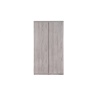 Julian Bowen Jupiter 2 Door Wardrobe - Grey Oak JUP306