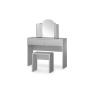 Julian Bowen Manhattan Dressing Table With 2 Drawers - Grey MAN809