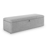 Julian Bowen Sorrento Blanket Box Light Grey SOR404