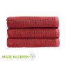 Christy Brixton Textured Towel - Pomegranate