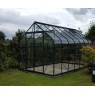 Vitavia Saturn Powder Coated Green Frame Greenhouse