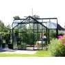 Vitavia Sirius 13000 Powder Coated Black Frame 13' x 13' Greenhouse