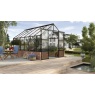 Vitavia Cassandra Black Frame Dwarf Wall Greenhouse