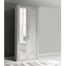 Wiemann Cambridge 2 Door 1 Mirror Left Wardrobe