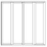 Wiemann Cambridge 4 Door Wardrobe