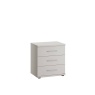 Wiemann Cambridge 3 Drawer Bedside Cabinet Champagne