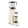 Smeg CGF01CRUK Coffee Grinder - Cream