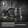 Tower Precision 5 Piece Pan Set