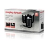 Morphy Richards Accents Set Of 3 Canisters Black
