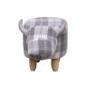 Maisie The Tartan Cow Footstool