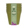 Haxnicks 5" Bamboo Pot - Sage Green x5