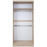 Nocton 197cm Tall 100cm Wide Sliding Door Wardrobe