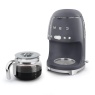 Smeg DCF02GRUK Coffee Machine - Slate Grey