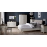 Montreal Grey Washed Oak & Soft Grey 3 Drawer Nightstand