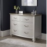 Montreal 2+2 Drawer Chest - Grey Washed Oak & Soft Grey