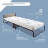 Jay-Be Revolution Folding Bed With Micro e-Pocket Sprung Mattress - Single