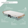 Jay-Be J-Bed Folding Bed With Performance e-Fibre Mattress - Single