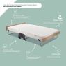 Jay-Be J-Bed Folding Bed With Performance e-Fibre Mattress - Small Double
