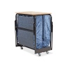 Crown Windermere Folding Bed With Waterproof Deep Sprung Mattress - Single