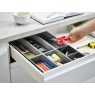 Joseph Joseph Blox 7 Piece Drawer Organiser Set - Grey