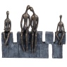 Libra Bronze Blocks Family Of Four