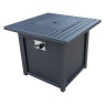 Woodlodge Penryn Black Gas Fire Pit Table