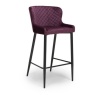 Malibu Barstool Mulberry Velvet