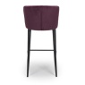 Malibu Barstool Mulberry Velvet