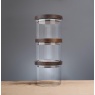 Captivate Artisan Street Stacking Storage Jar Set of 3