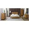 Vaughan Chevron Oak Panel Bedstead