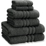 Catherine Lansfield Zero Twist Towels Charcoal
