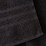 Catherine Lansfield Zero Twist Towels Charcoal