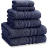 Catherine Lansfield Zero Twist Towels Navy