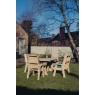Churnet Valley Churnet Valley Ergo 8 Seat Table Set - 2 x Chairs & 2 x 3-Seater Benches