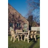 Churnet Valley Churnet Valley Ergo 8 Seat Table Set - 2 x Chairs & 2 x 3-Seater Benches